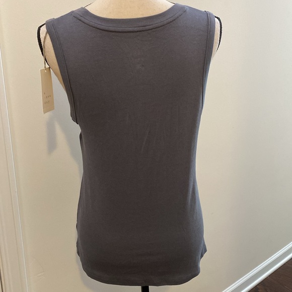 D & Co Tropical Print Shorts & A New Day Grey Sleeveless Tee both Sz XL top NWT - Picture 4 of 7